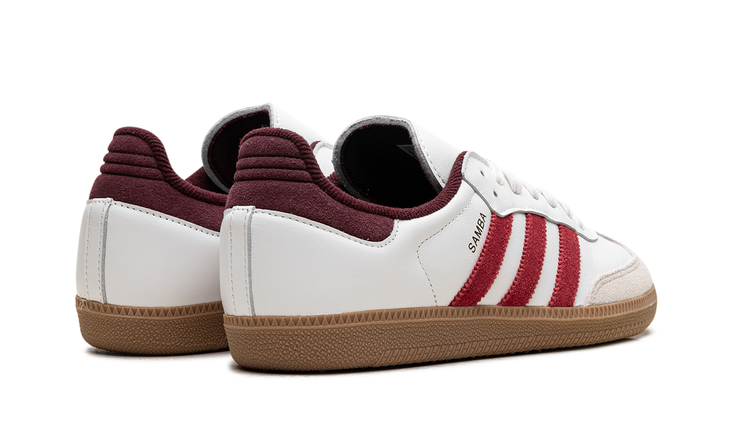 Samba OG "Core White Better Scarlet" JI3201