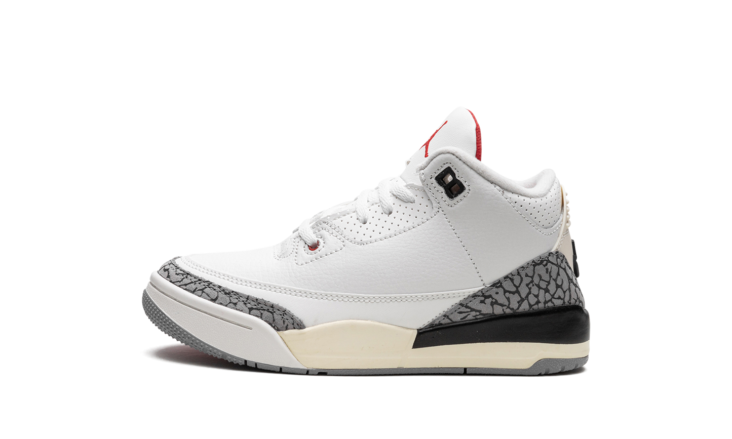 Air Jordan 3 PS "White Cement Reimagined 2023" DM0966 100