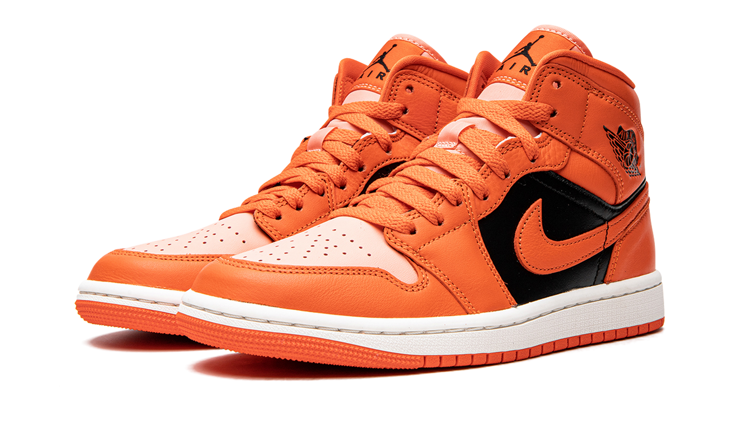 AIR JORDAN 1 MID SE WMNS "Orange / Black" DM3381 600