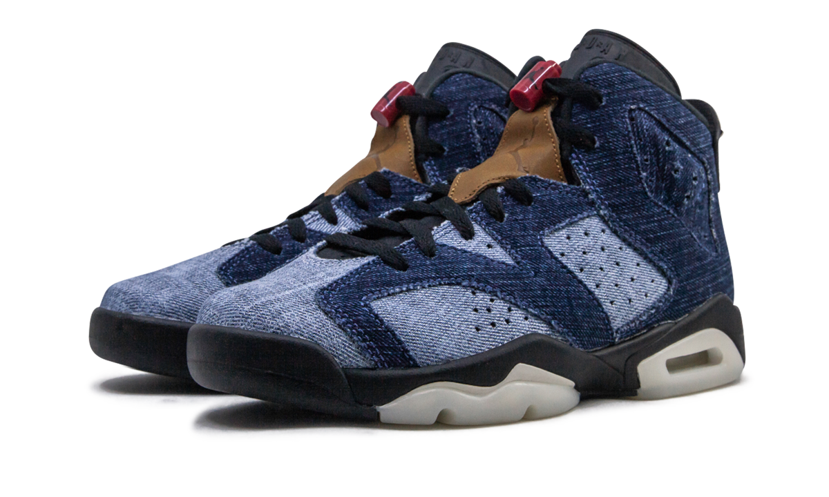 Air Jordan 6 Retro GS "Washed Denim" CV5489 401
