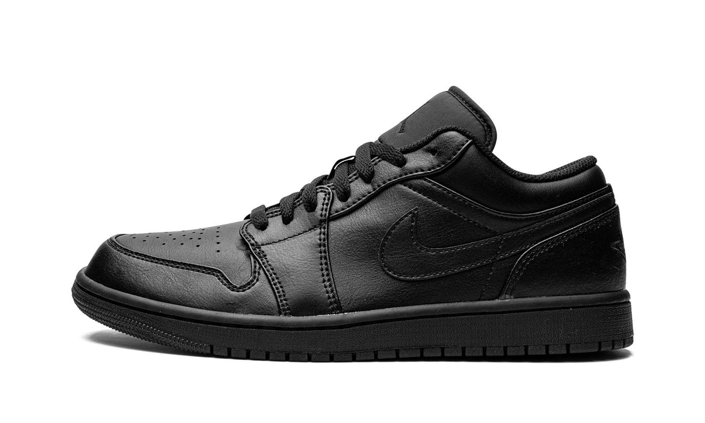 Air Jordan 1 Low "Triple Black" 553558 093