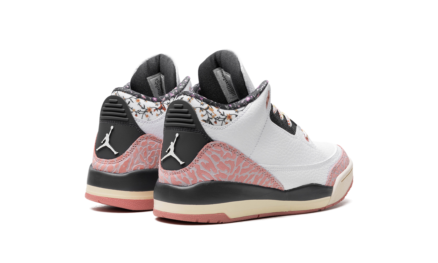 Air Jordan 3 PS "White/Red Stardust" FQ9174 100