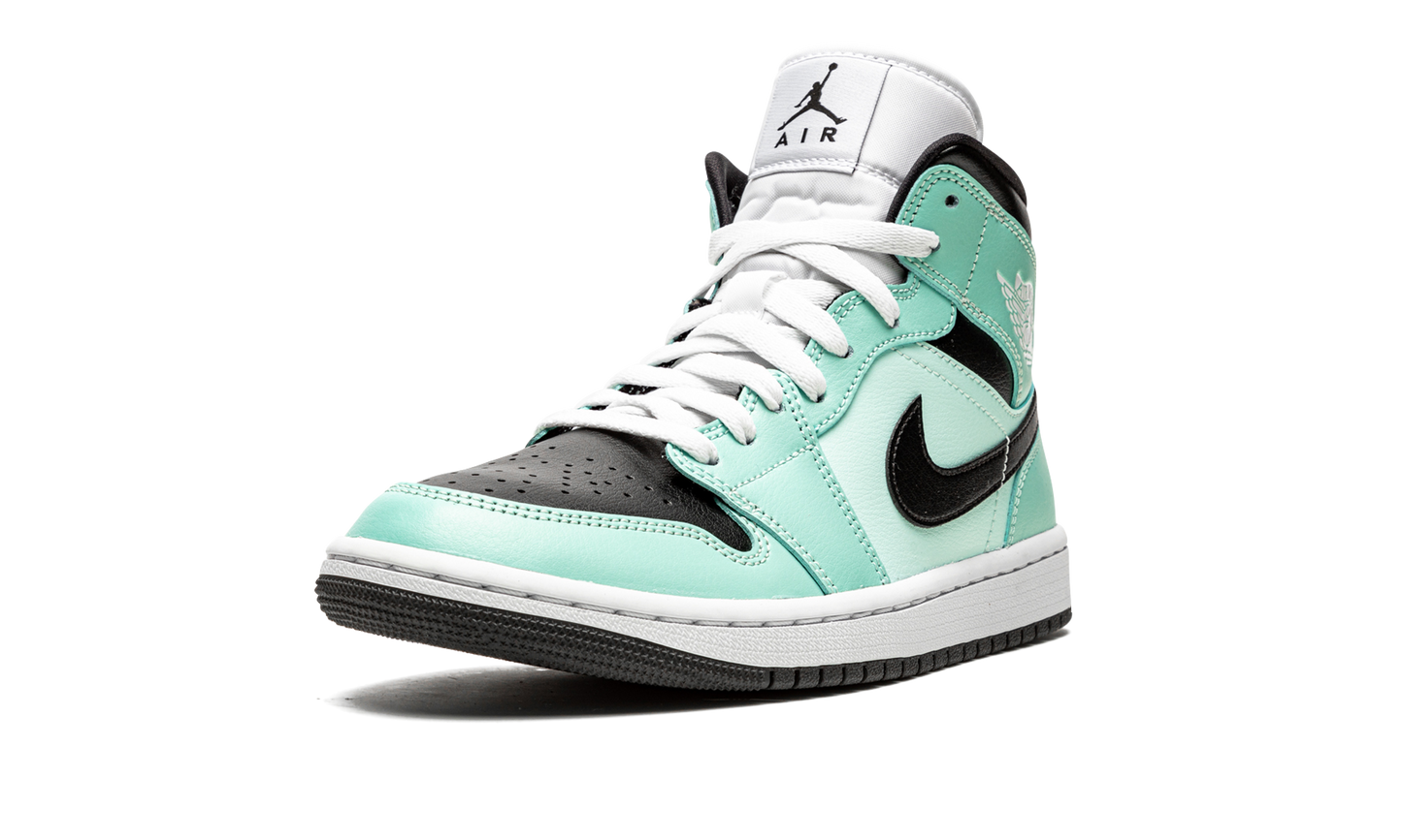 AIR JORDAN 1 MID WMNS "Aqua Black" BQ6472 300