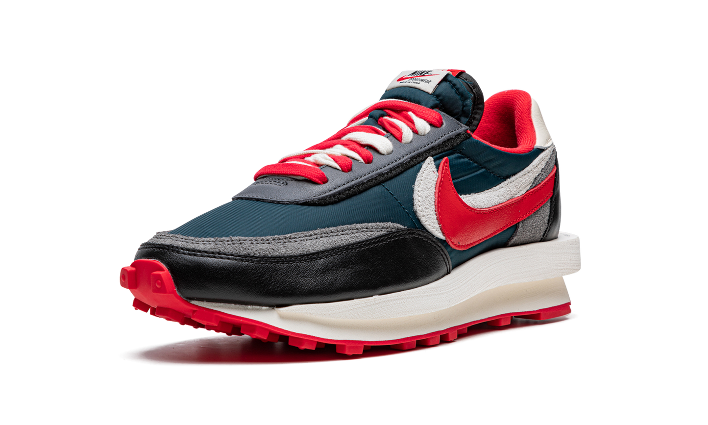 LDWaffle "Undercover x Sacai - Midnight Spruce University Red" DJ4877 300