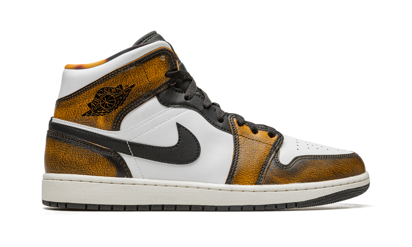 Air Jordan 1 Mid SE "Orange Wear Away" DQ8417 071