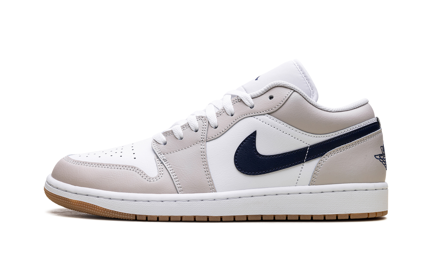 Jordan 1 Low "Midnight Navy Neutral Grey" 553558 146