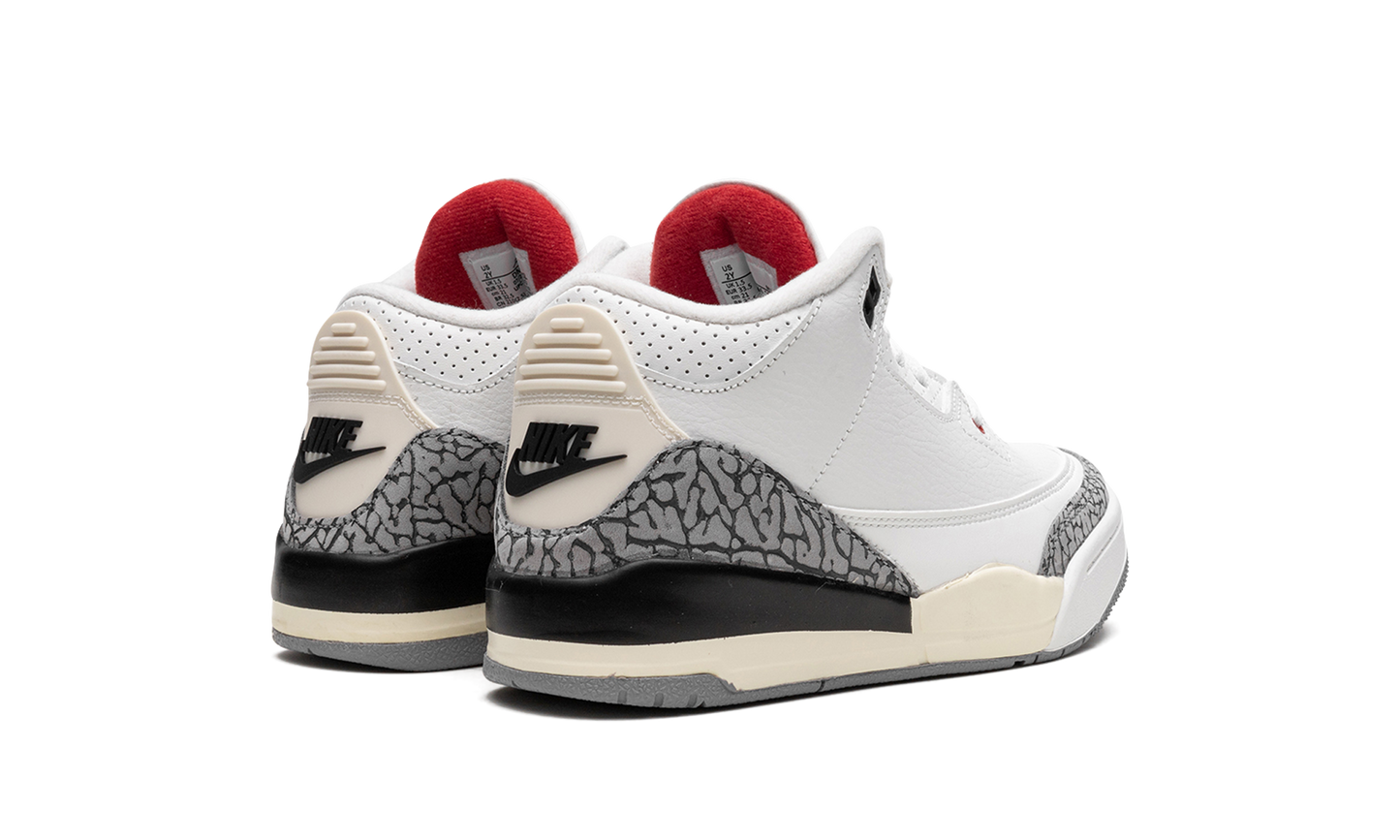 Air Jordan 3 PS "White Cement Reimagined 2023" DM0966 100