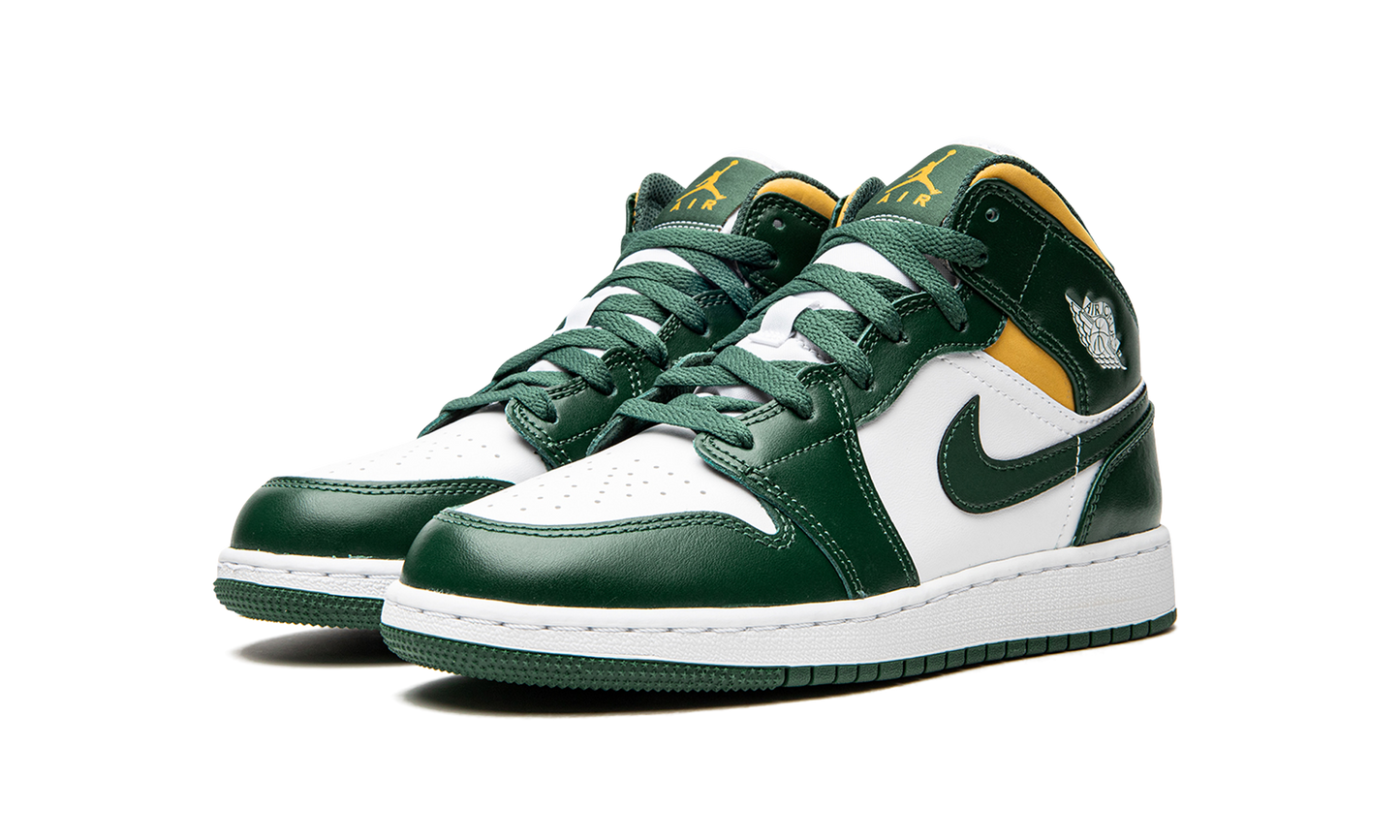 Air Jordan 1 Mid GS "Sonics" 554725 371