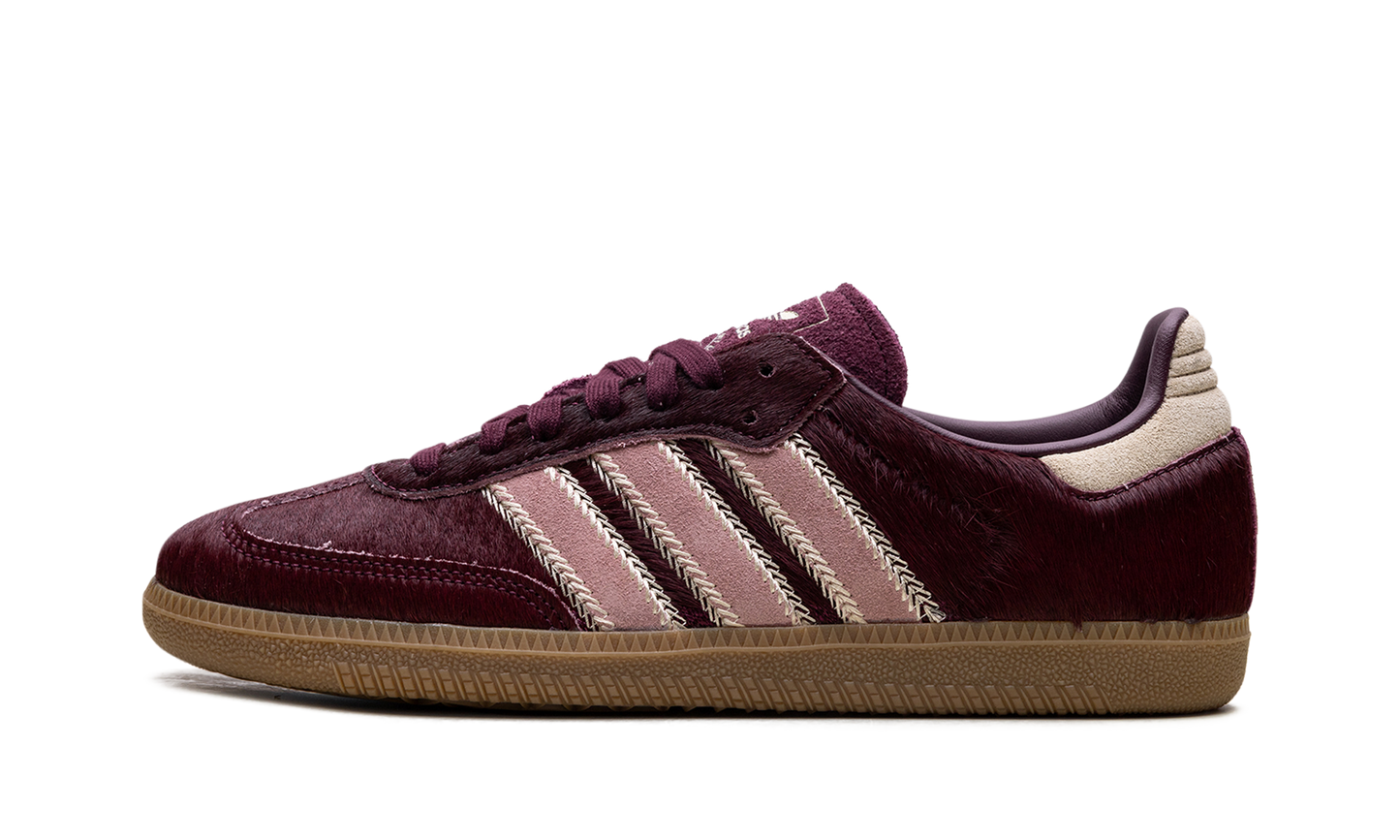 Samba OG WMNS "Maroon Sand Strata Pony" JP5330