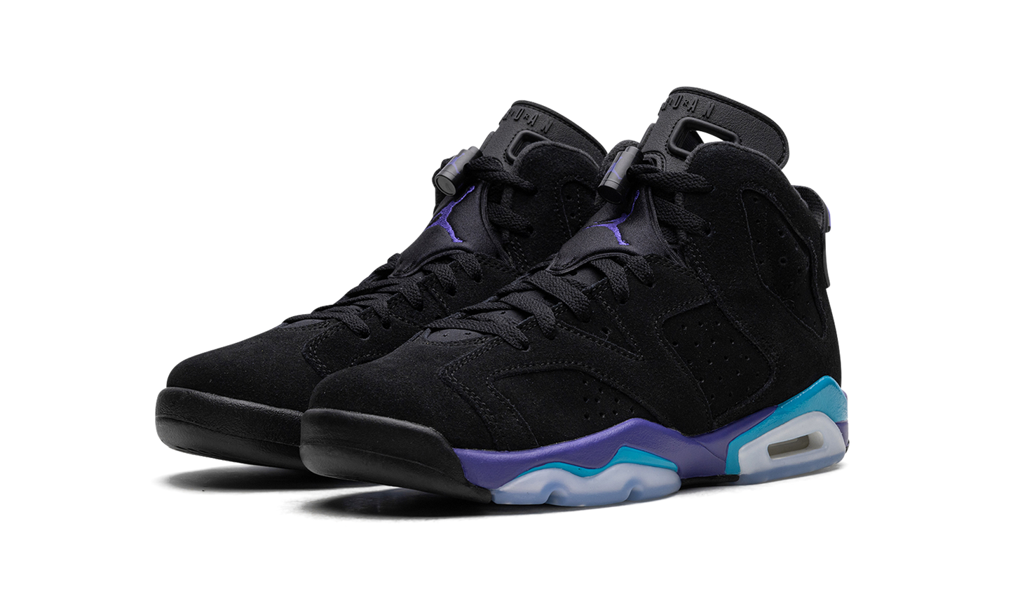 Air Jordan 6 Retro GS "Aqua" 384665 004