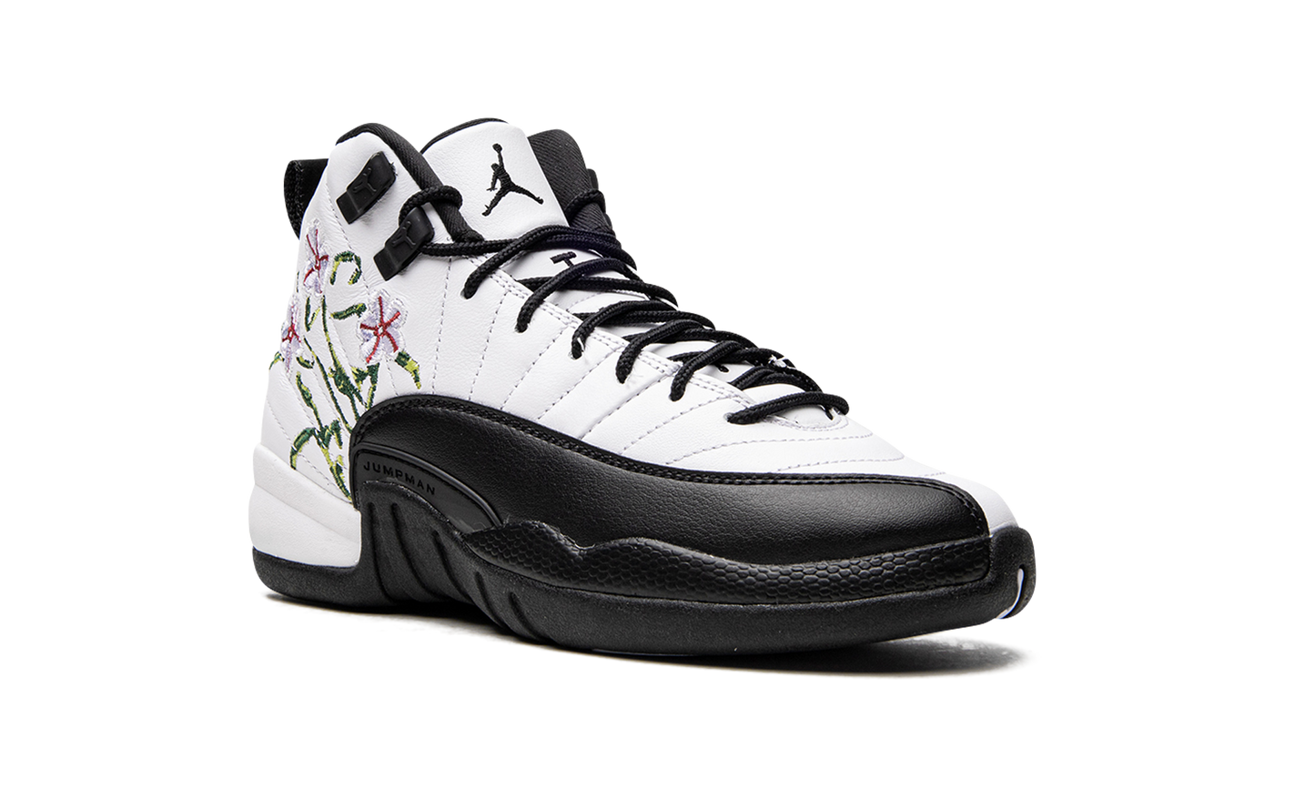 Air Jordan 12 GS "Floral" DR6956 100