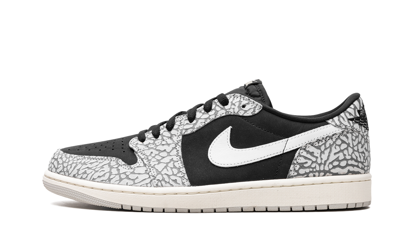 Air Jordan 1 Low "Black Elephant" CZ0790 001