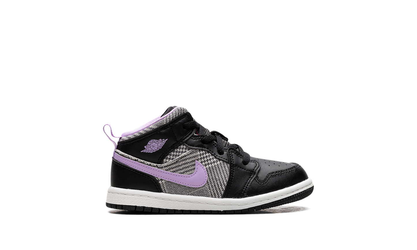 Air Jordan 1 Mid SE TD "Houndstooth" DC7228 015