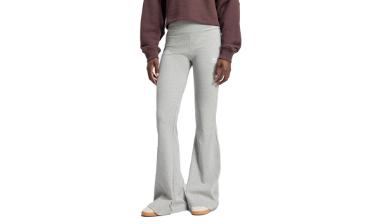 Essentials Rib Flared Leggings "Medium Grey Heather" IY9674