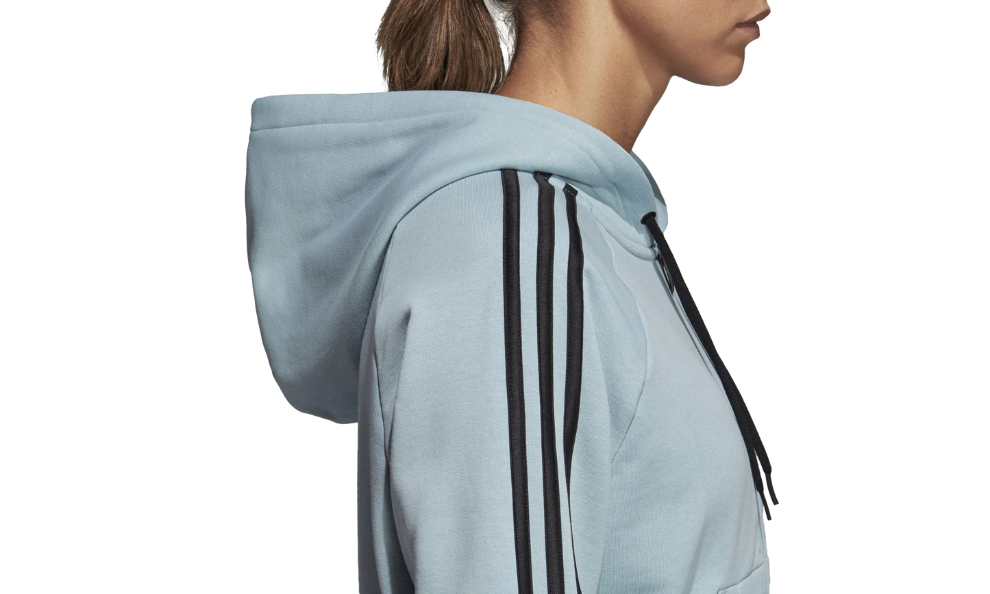 Athletics Must Have 3-Stripes French Terry Hoodie "Ash Grey" DW9693