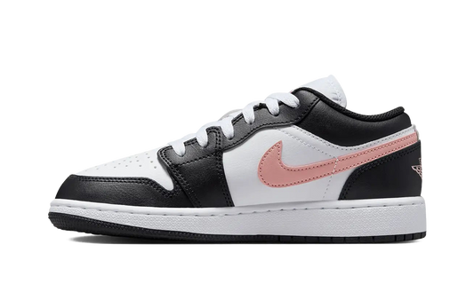 Jordan 1 Low GS "White Black Rust Pink" 553560 165