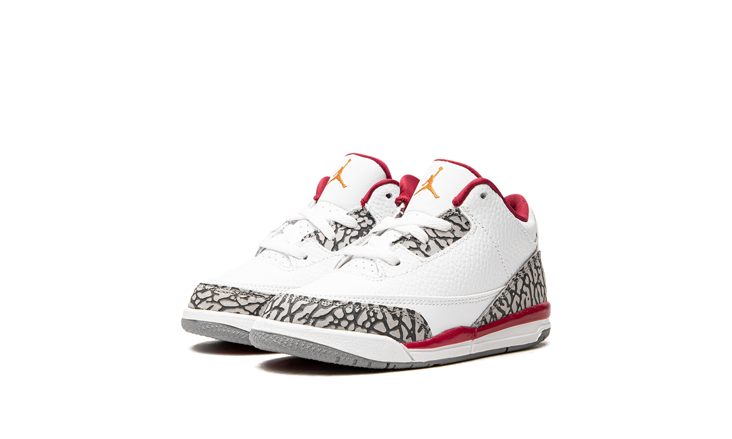 Air Jordan 3 TD "Cardinal" 832033 126