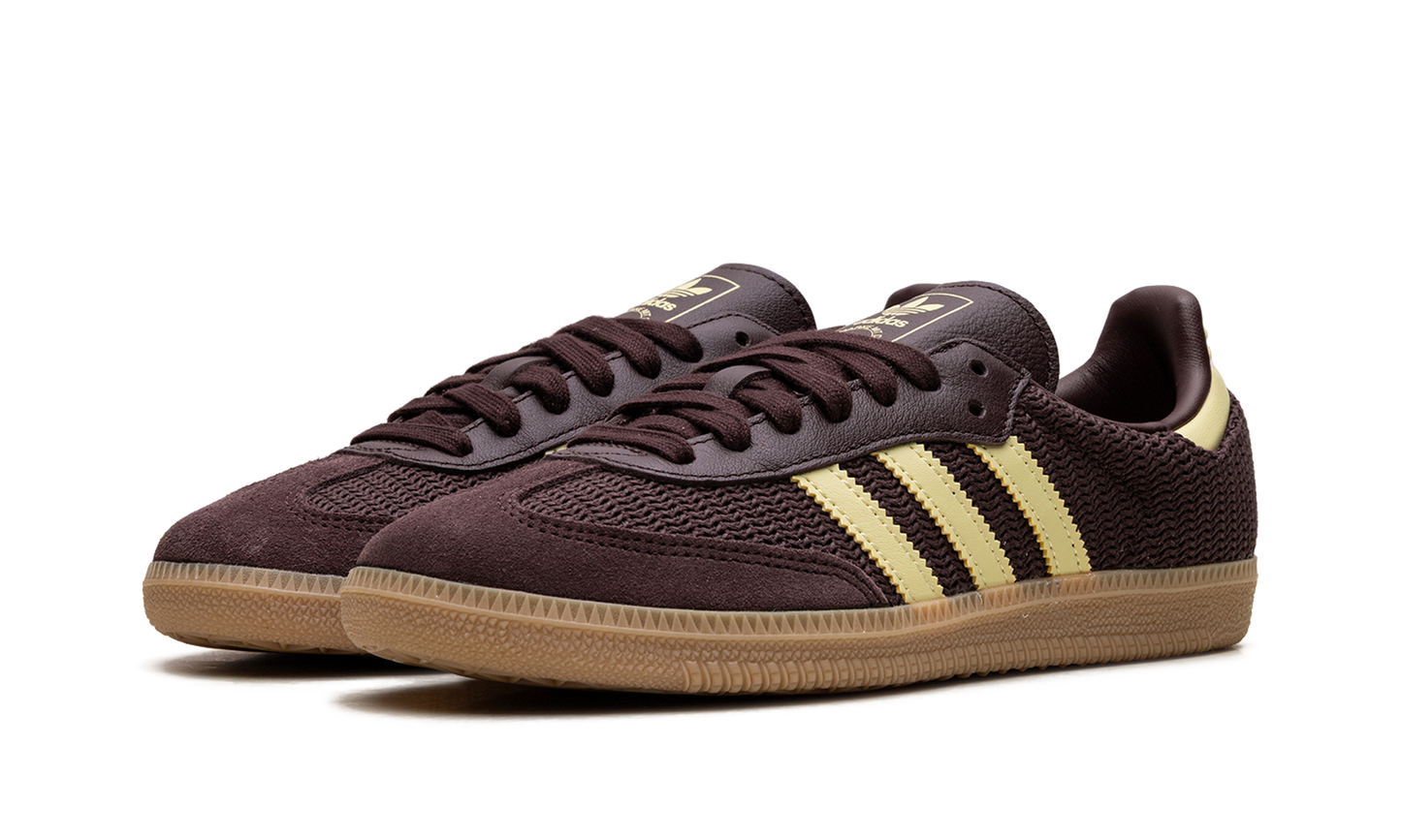 Samba OG WMNS "Shadow Brown Powder Yellow" JR8167