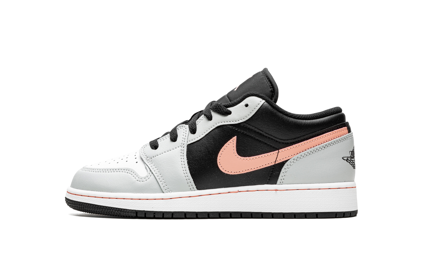 Jordan 1 Low GS "Black Grey Pink" 553560 062