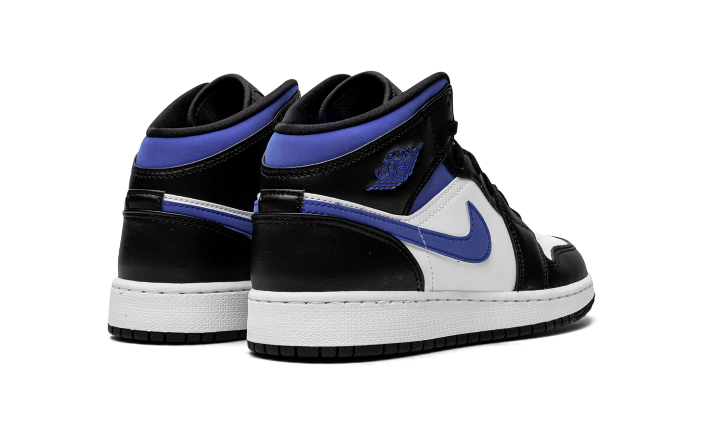 Air Jordan 1 Mid GS "Racer Blue / Black / White" 554725 140
