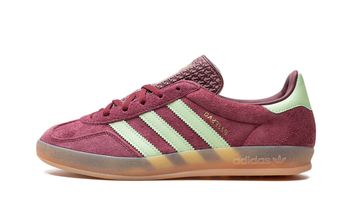 Gazelle Indoor "Shadow Red Semi Spark Green" IH7487