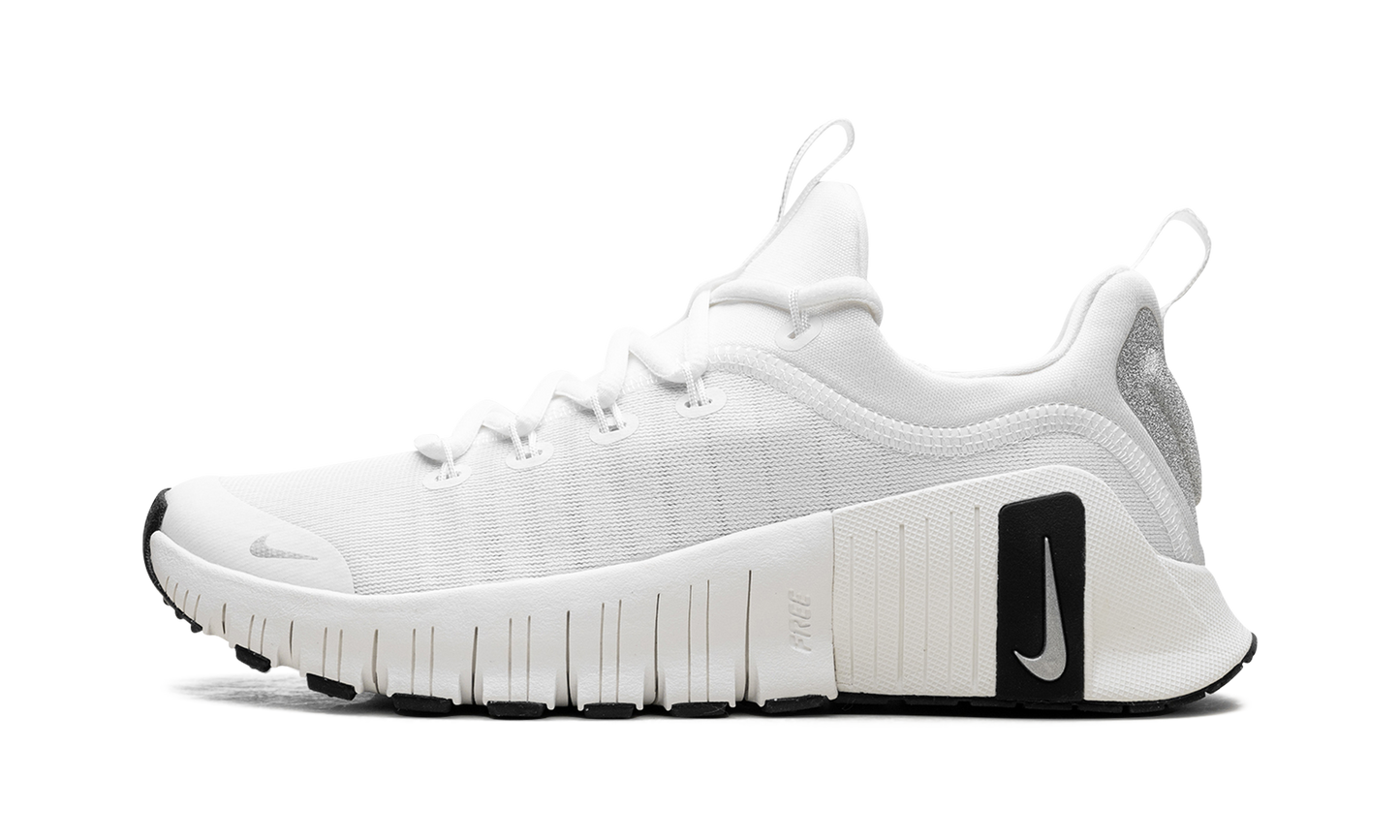 Free Metcon 6 Premium WMNS "Summit White Sail Black Metallic Silver" FZ1695 101