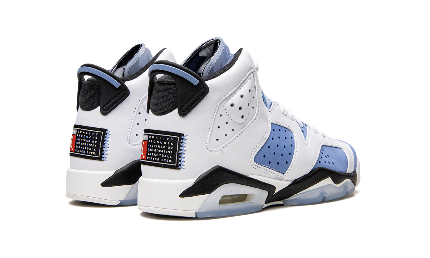 Air Jordan 6 Retro GS "UNC" 384665 410