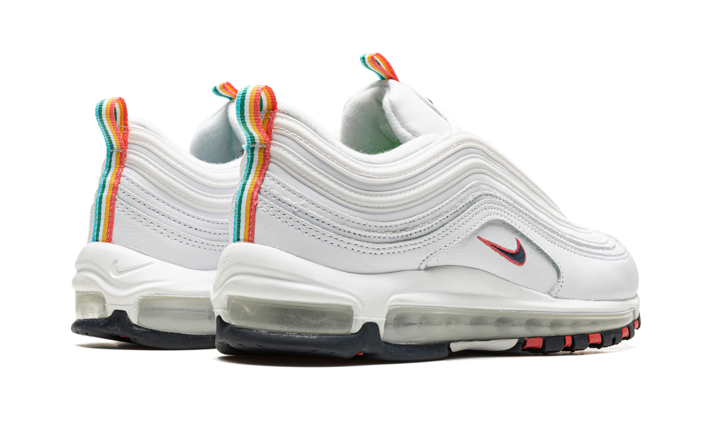 AIR MAX 97 MNS WMNS "White / Multicolor"
