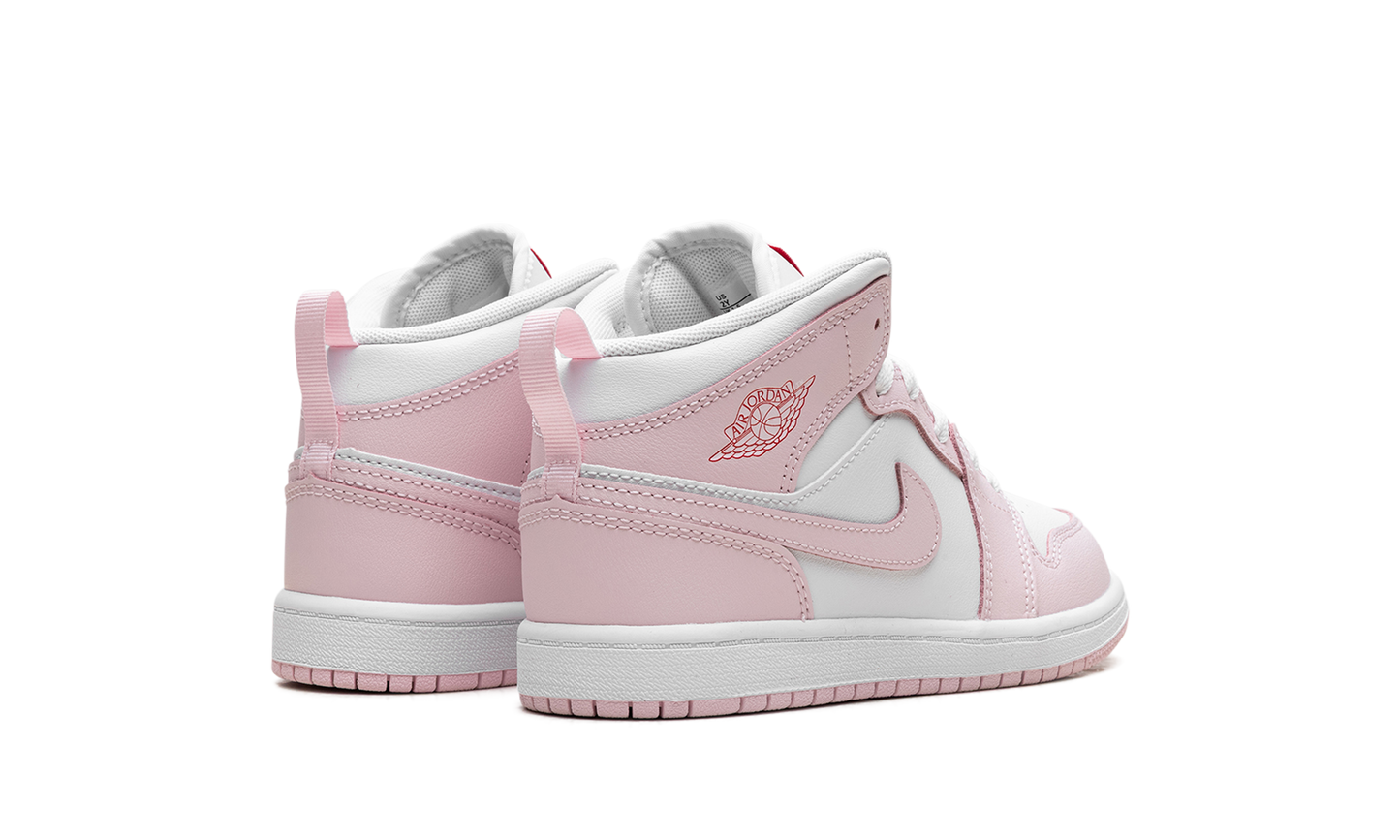 Jordan 1 Mid PS "Pink Foam Fire Red White" DQ8424 608