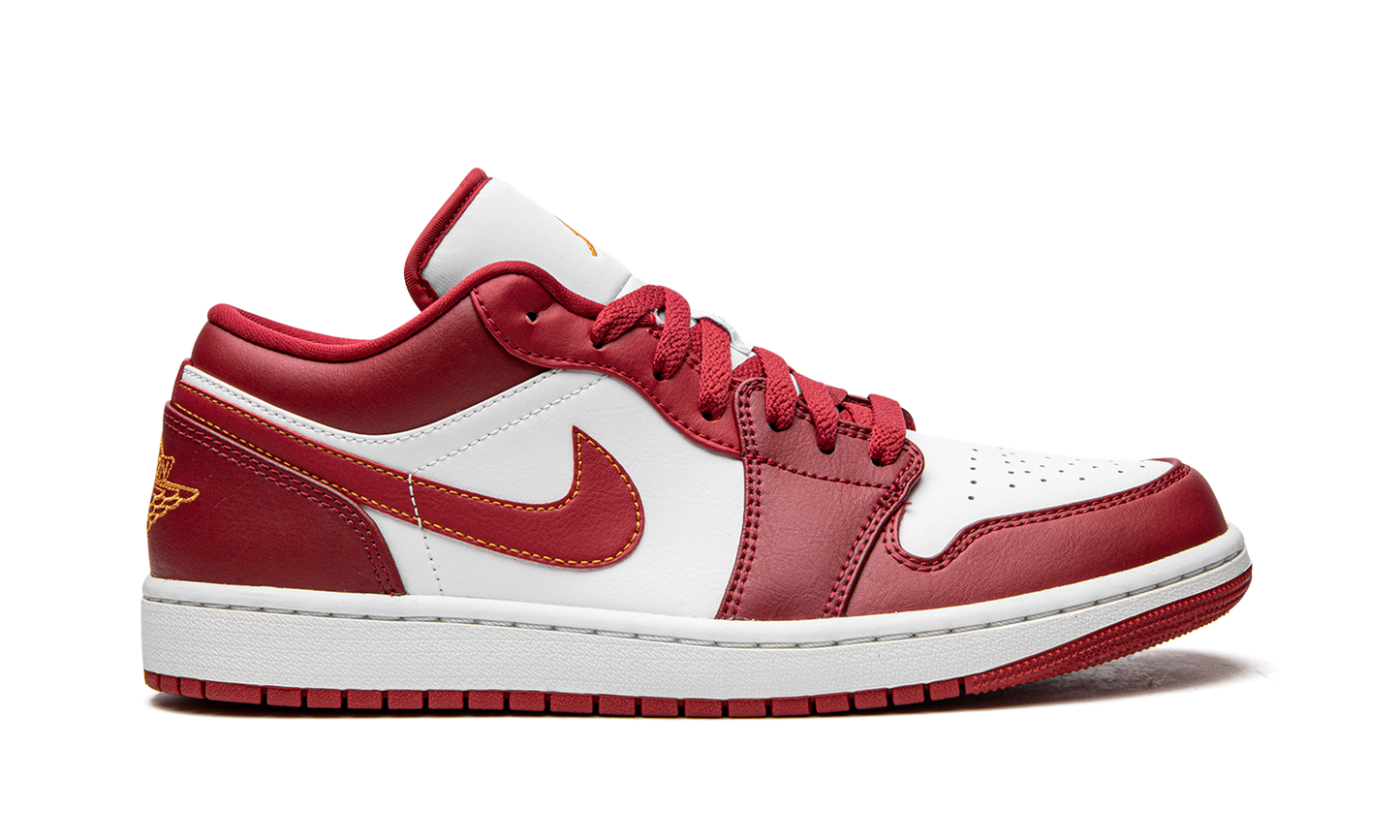 Jordan 1 Low "Cardinal Red" 553558 607