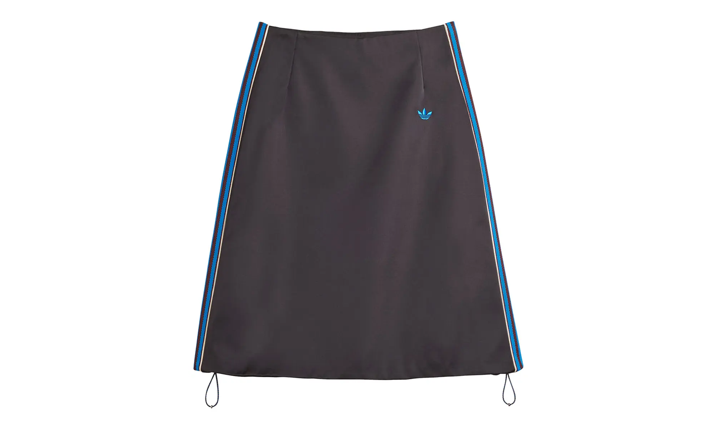 Adidas X Wales Bonner Satin Skirt "Black" JW6244