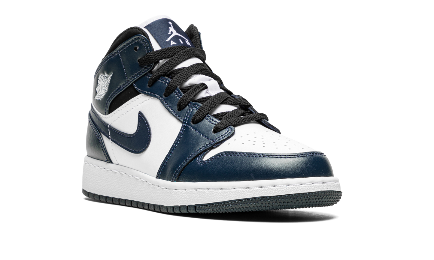 Air Jordan 1 Mid GS "Armory Navy" 554725 411