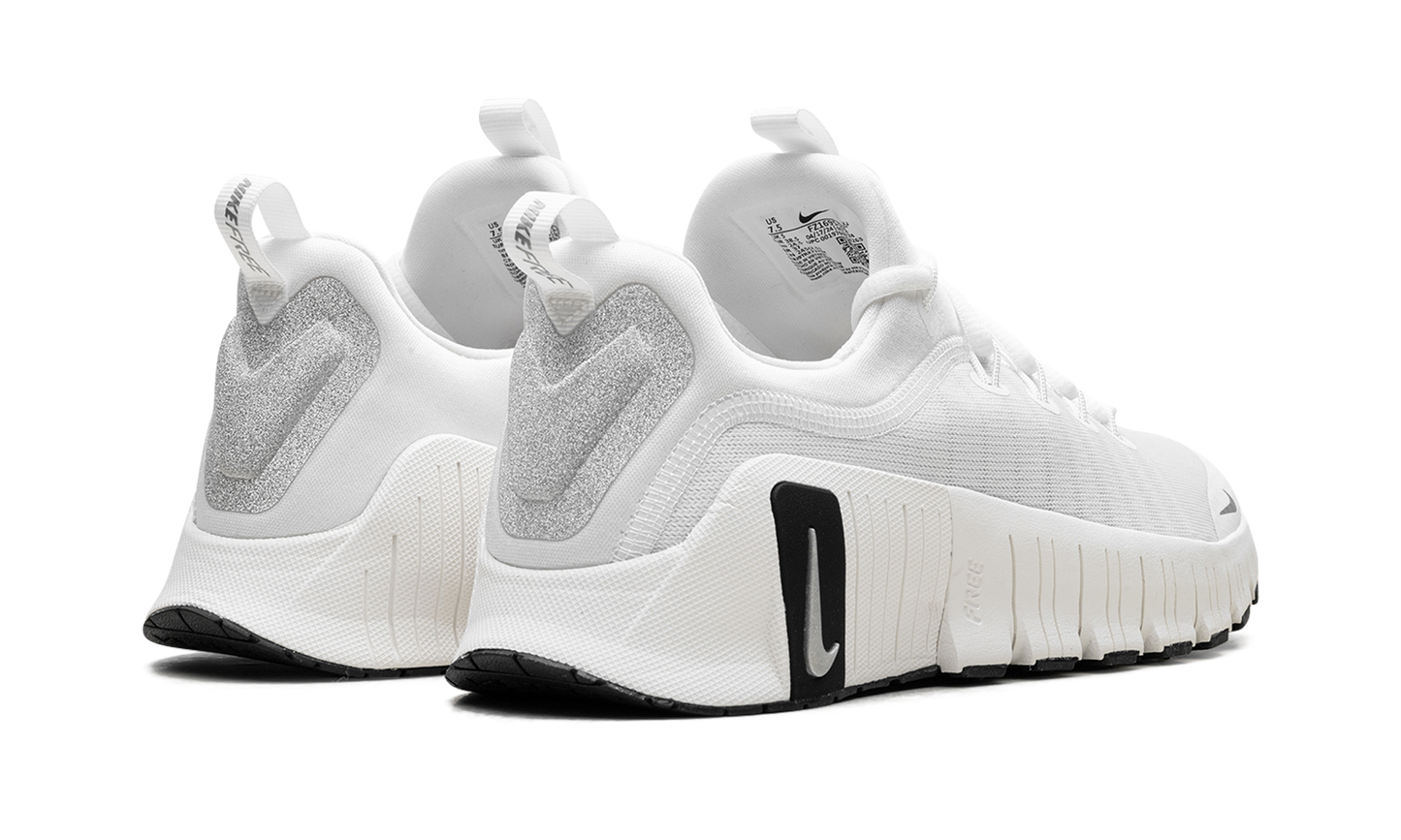 Free Metcon 6 Premium WMNS "Summit White Sail Black Metallic Silver" FZ1695 101