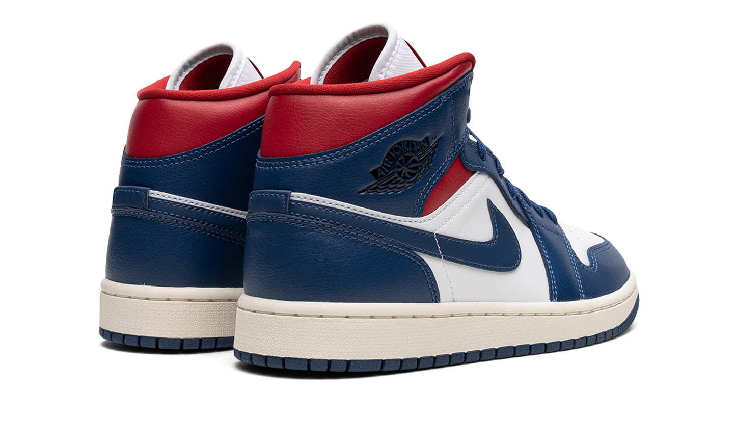 AIR JORDAN 1 MID WMNS "Blue / Red" BQ6472 146