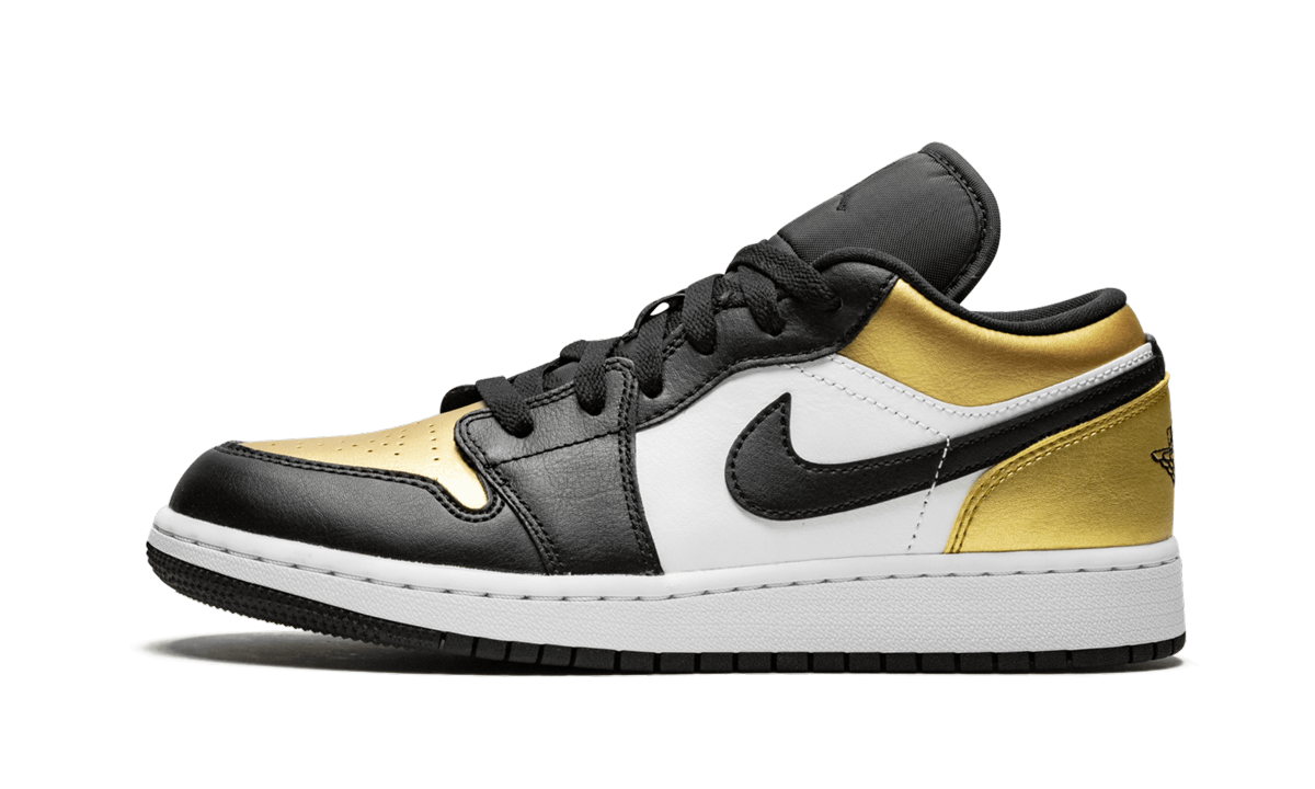 Air Jordan 1 Low GS "Gold Toe" CQ9487 700