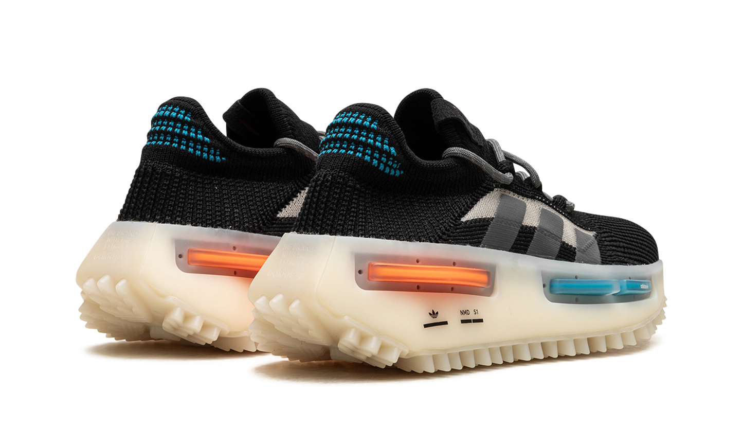 NMD S1 "Core Black / Blue / Orange" FZ5706
