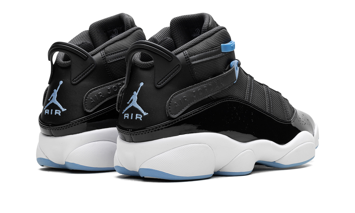 Jordan 6 Rings Anthracite University Blue "GAME ROYAL" 322992-041