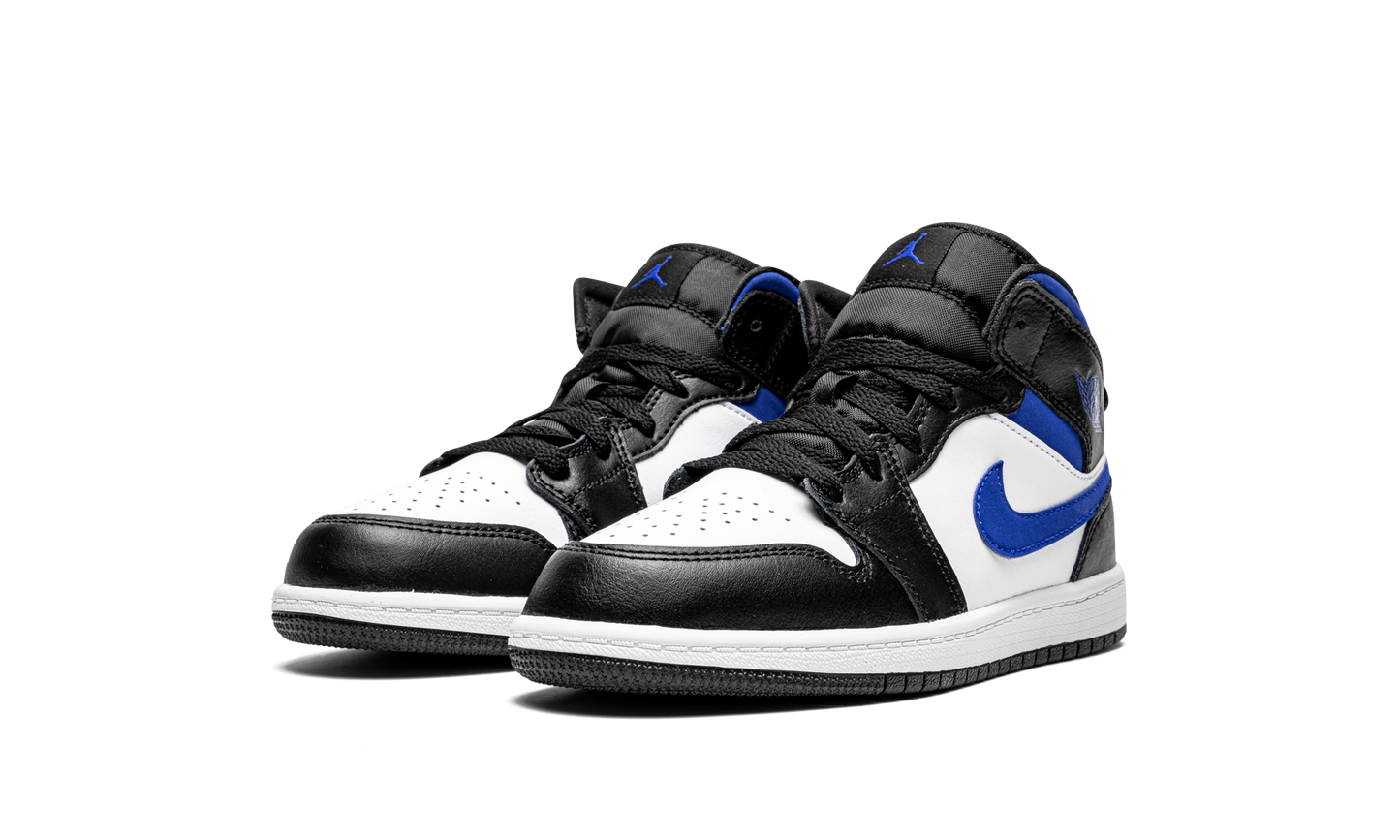 Jordan 1 Mid PS "Black / White/ Racer Blue" 640734 140