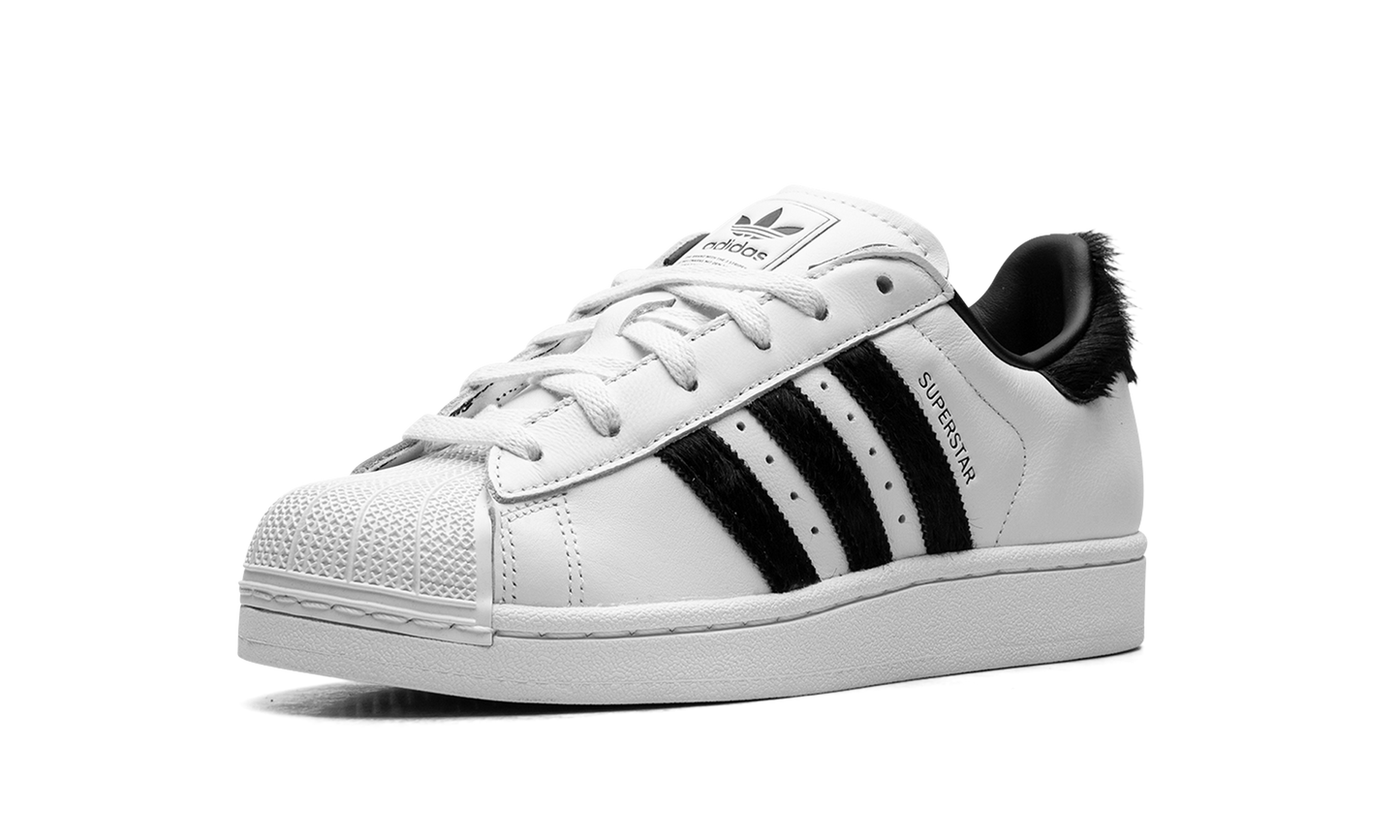 Superstar II WMNS "White Black Pony Hair" JH7052