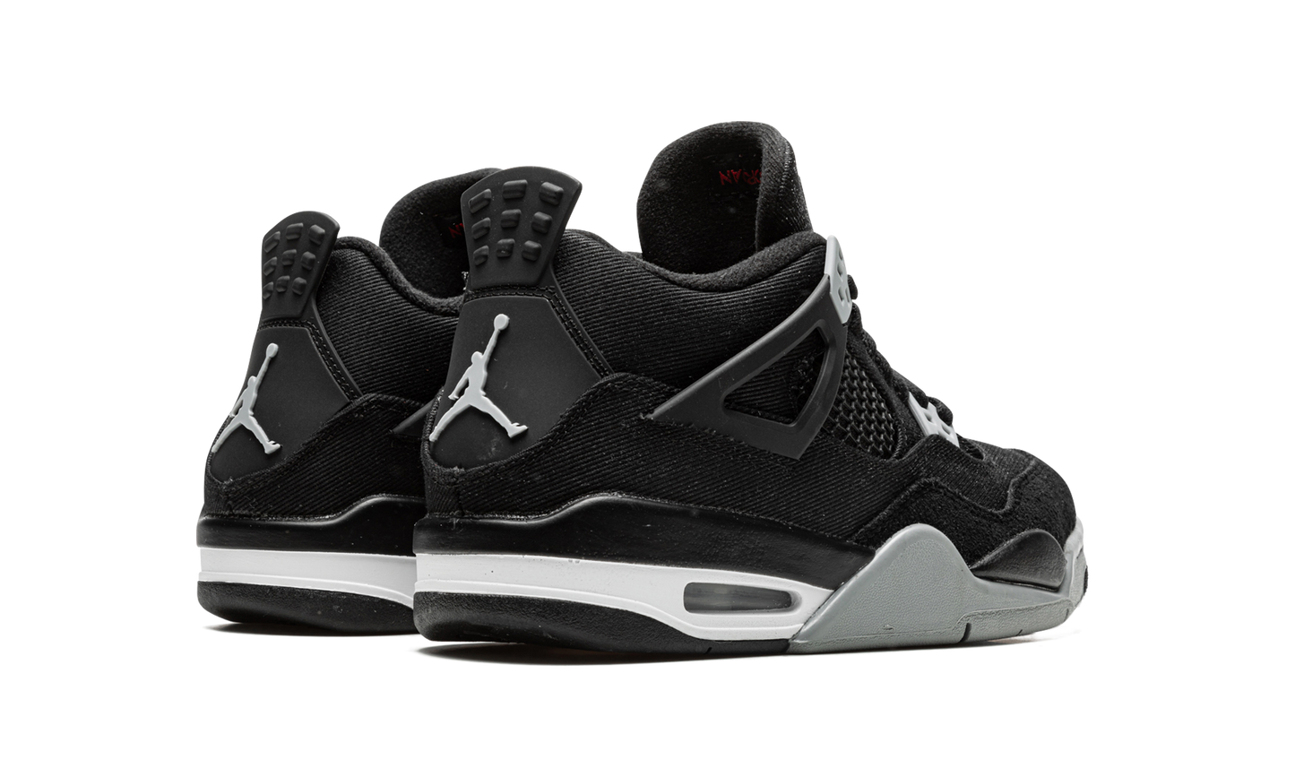Air Jordan 4 GS "Black Canvas" DV0553 006