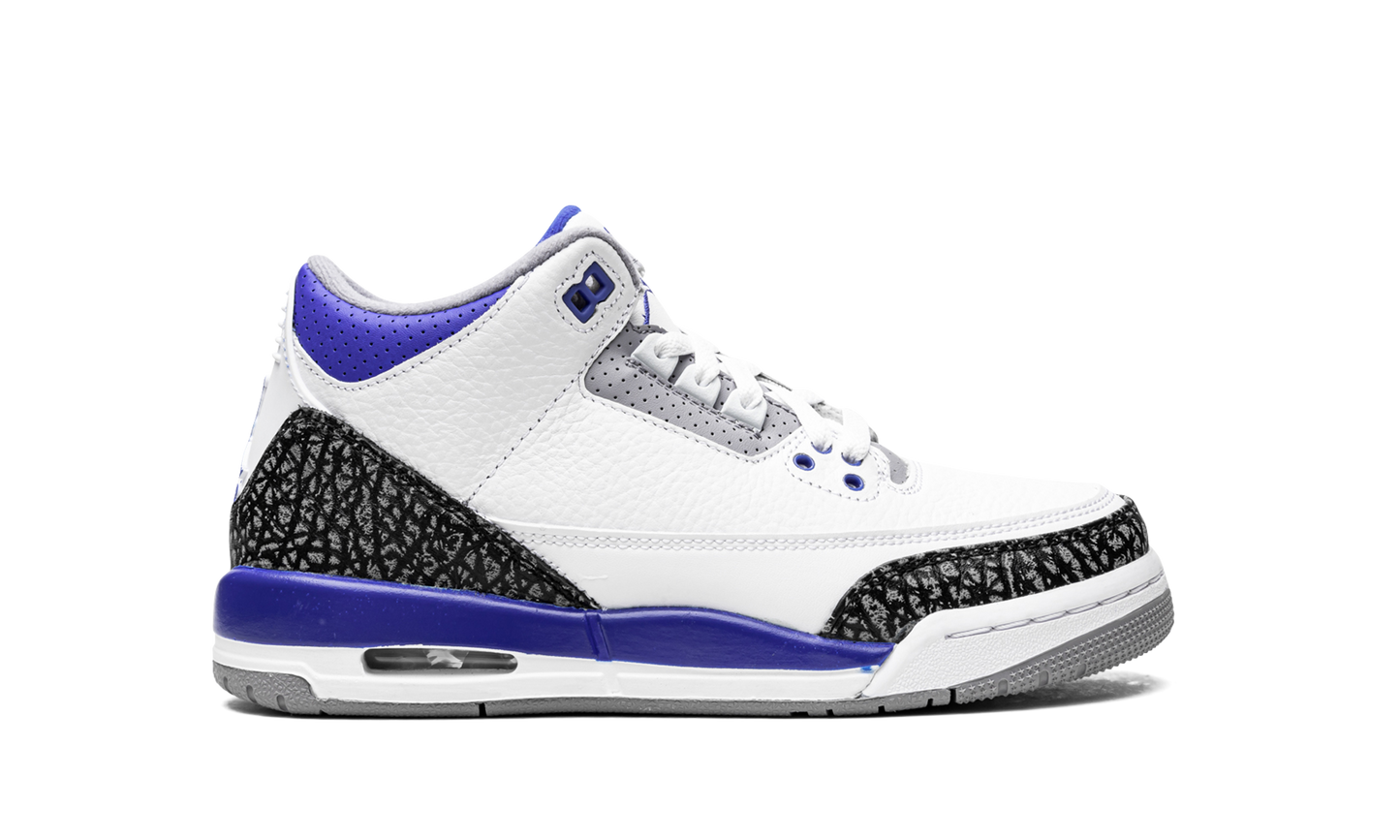 Air Jordan 3 GS "Racer Blue" 398614 145