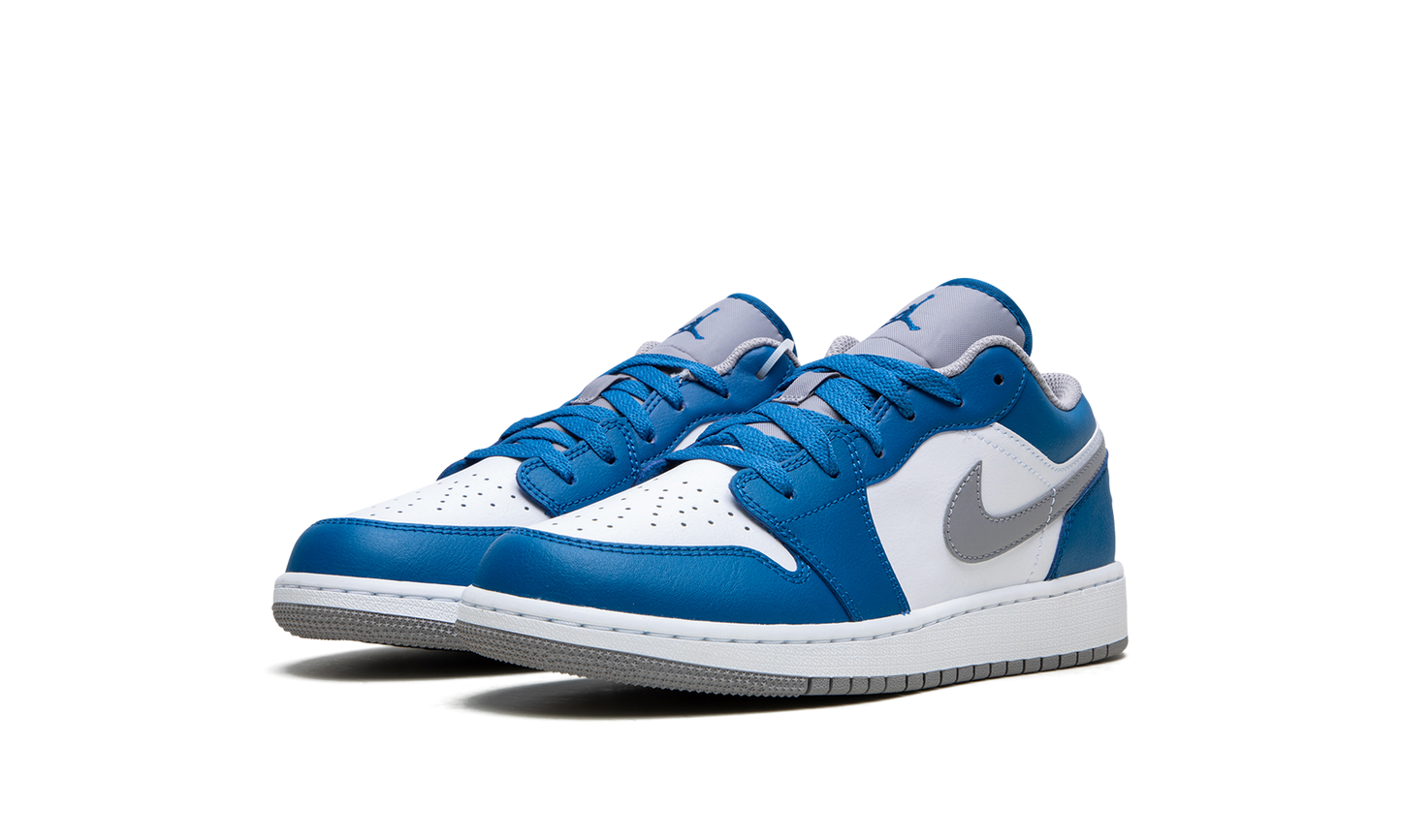 Air Jordan 1 Low GS "True Blue" 553560 412