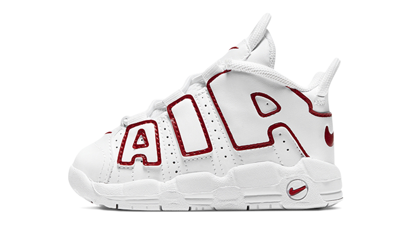Air More Uptempo Qs TD "WHITE VARSITY RED" DJ5990 100