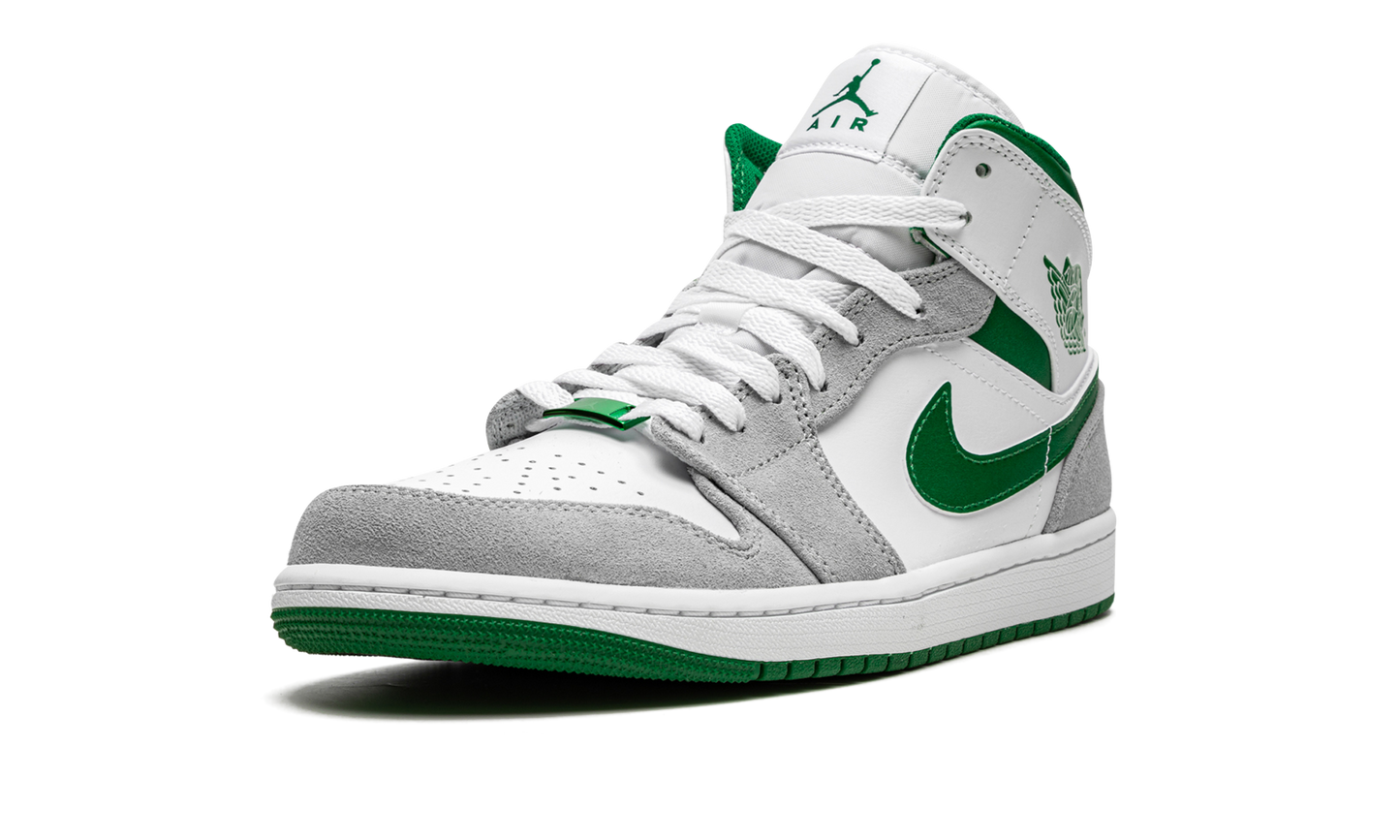 Air Jordan 1 Mid SE "Grey / Pine Green / White" DC7294 103