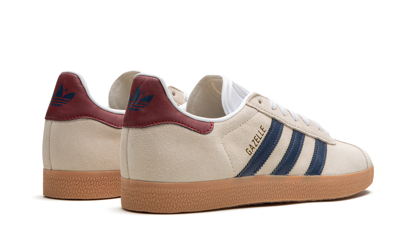Gazelle "Off White / Dark Blue / Gum"