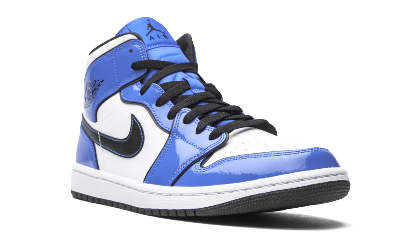 Air Jordan 1 Mid SE "Signal Blue" DD6834 402