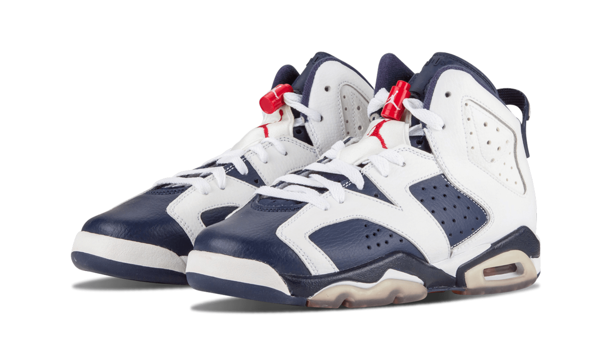 Air Jordan 6 Retro GS "Olympic" 384665 130