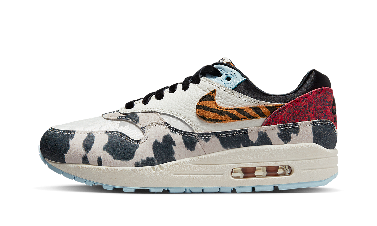 AIR MAX 1 '87 MNS WMNS "Tiger Swoosh Cow Print" FD0827 133