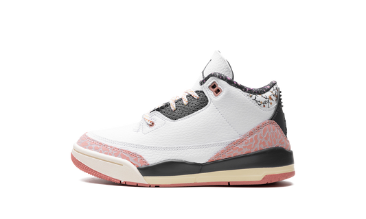 Air Jordan 3 PS "White/Red Stardust" FQ9174 100