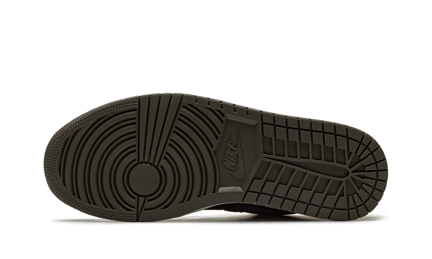 AIR JORDAN 1 LO SE WMNS "Black / Olive/ Bright Crimson" DQ6076 002